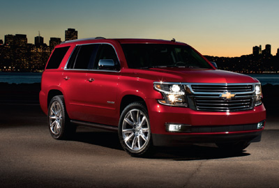 «شفروليه» تقدم «2015 Tahoe and Suburban» الجديدة كليّاً