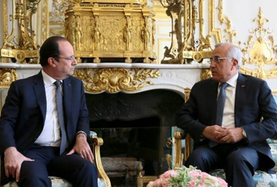 سليمان التقى هولاند : لانتخاب رئيس
لتنسيق الجهود في مُكافحة الإرهاب