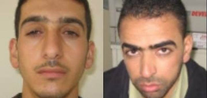 صورة الشخصين المتهمين بخطف الاسرائيليين 