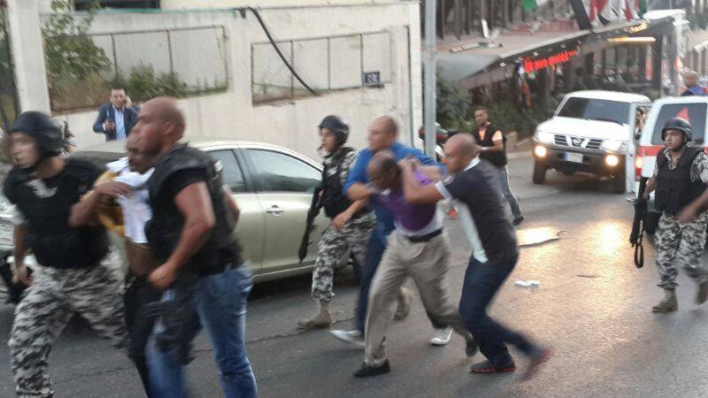  الانفجار وقع في الطابق الرابع من فندق "دي روي'' في منطقة الروشة
