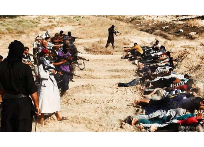"هيومن رايتس ووتش" تحدد موقع اعدام "داعش" لجنود عراقيين