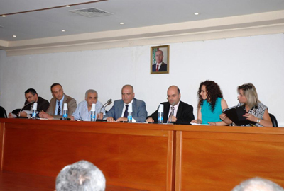 وفد من مركز التدريب المالي العراقي
اختتم زيارة لمعهد باسل فليحان
