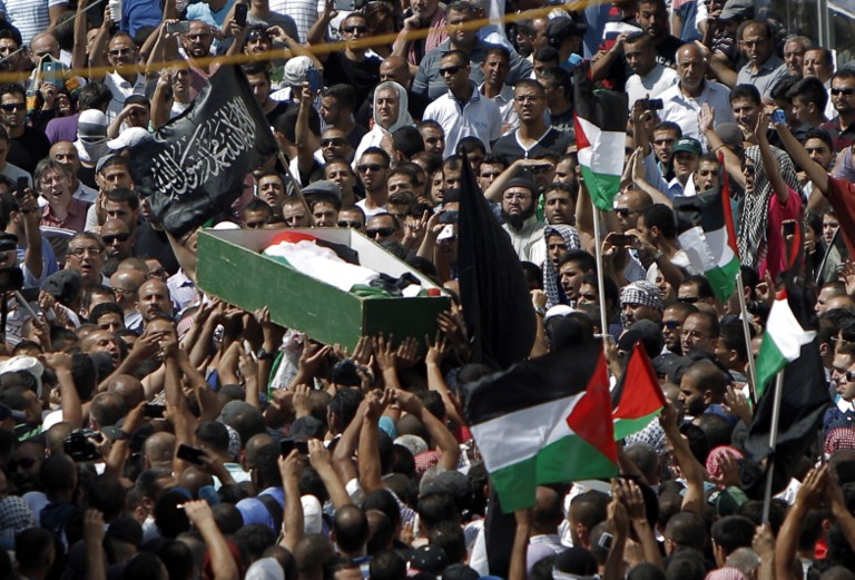 فتى القدس احرق حياً