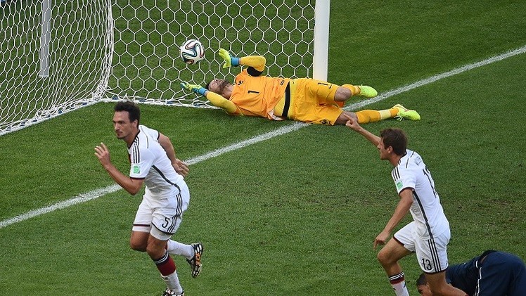 ألمانيا تفوز على فرنسا وتنتقل إلى النصف النهائي لمونديال 2014