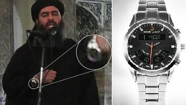 قصة ساعة الخليفة الداعشي وسعرها الأرخص من الآيفون 