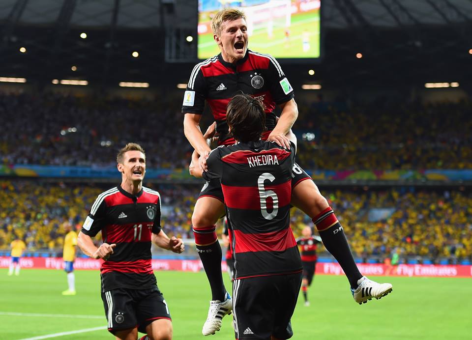 بالفيديو اهداف المانيا السبعة بمرمى البرازيل 