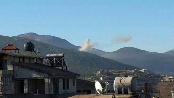 قذائف اسرائيلية على جنوب لبنان رداً على صاروخين اطلقا من حاصبيا باتجاه شمال اسرائيل 