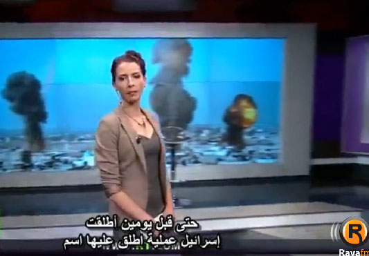 بالفيديو مذيعة روسية تفقد اعصابها وتفضح التواطئ الاميركي مع اسرائيل ضد غزة 