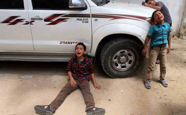 صور توثق جرائم الاحتلال في قطاع غزة
وقتل الاطفال 
