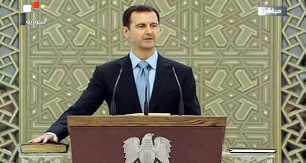 الأسد: كل الأحداث كانت تهدف إلى إذابة القضية الفلسطينية