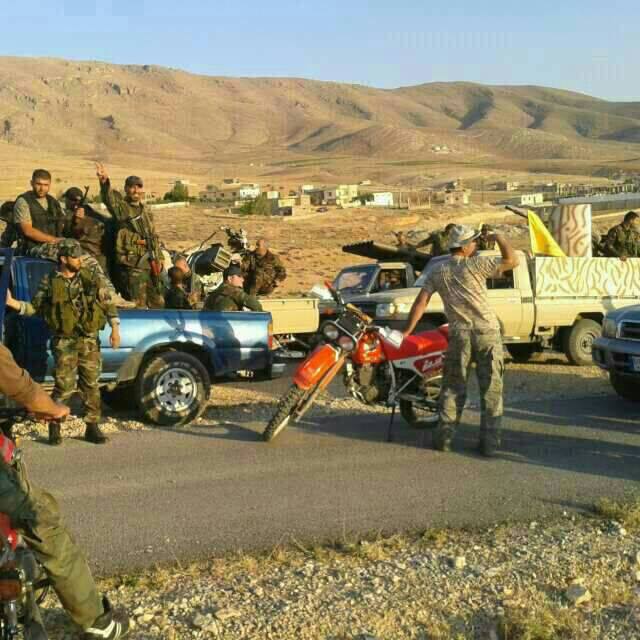  عشرات القتلى في صفوف جبهة النصرة وسبعة أسرى في قبضة حزب الله حتى الساعة بمعارك جرود بلدة الفاكهة	-بعلبك