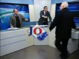 بالفيديو معركة في برنامج تلفزيوني بسبب سوريا 