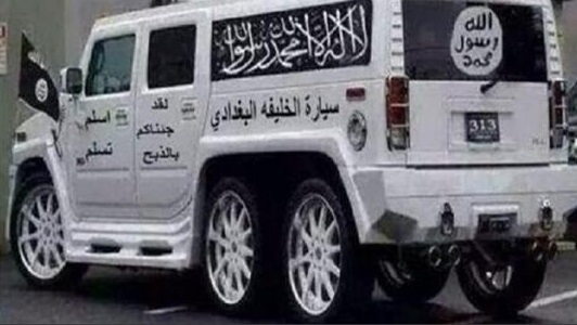 بالصورة- سيارة الخليفة الداعشي!