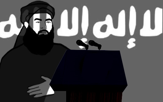 ما الذي توحي به صورة ابو بكر البغدادي خليفة داعش ؟