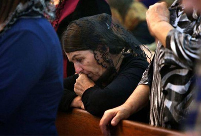 إستنكارات لتهجير مسيحيي الموصل ــ الأب مبارك : على مسيحيي لبنان إدراك الخطر
وفد من «اللّقاء الروحي» زار مطرانيّة الكلدان تضامناً: ما يحصل مُخالف للشرع والدين
ومُطالبات بتحرّك عربي وإسلامي عملي لمنع تهجير المسيحيين من العراق والمشرق