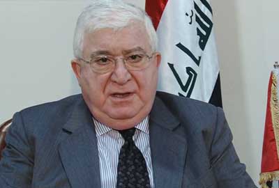 فؤاد معصوم رئيساً جديداً للعراق