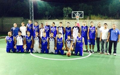 في مباراة ودية بكرة السلة
فوز سبورتنغ هاي
على أرزنا (52-48)
