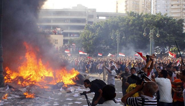 4 قتلى في إحتجاجات لأنصار مرسي في مصر 
