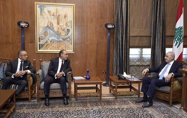 عبد العاطي يجول على المسؤولين: أمن واستقرار لبنان مصلحة مصرية وعربية.. بوحبيب: ندعو الأشقاء العرب لكبح جماح إسرائيل