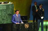 أمير قطر: ليتحمّل مجلس الأمن مسؤوليته في إلزام إسرائيل بإنهاء احتلال الأراضي الفلسطينية