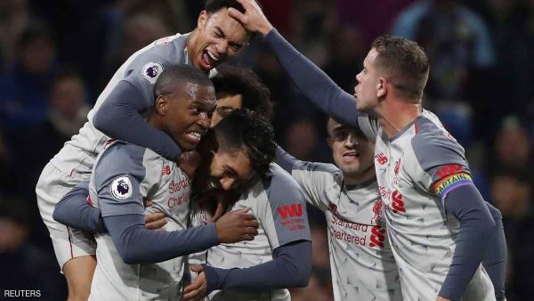 ليفربول يعود من بيرنلي بـ 4 أرقام قياسية