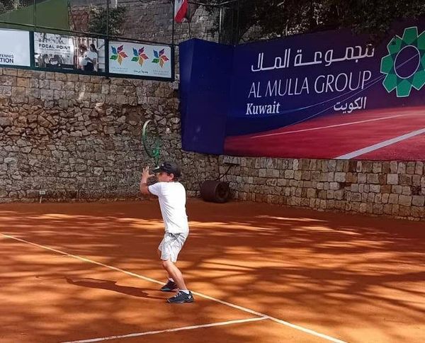 "كأس لبنان" بالتنس لنادي برمانا للفئتين العمريتين 11 و9 سنوات وما دون
