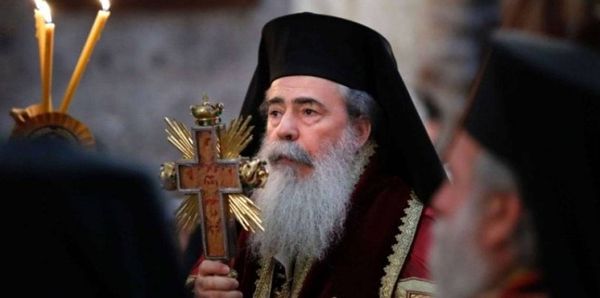 برقية من بطريرك الروم الأرثوذكس في القدس الى البابا فرنسيس.. ما مضمونها؟