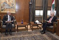 بري يستقبل سليمان ويعرض الاوضاع مع السفير الروسي