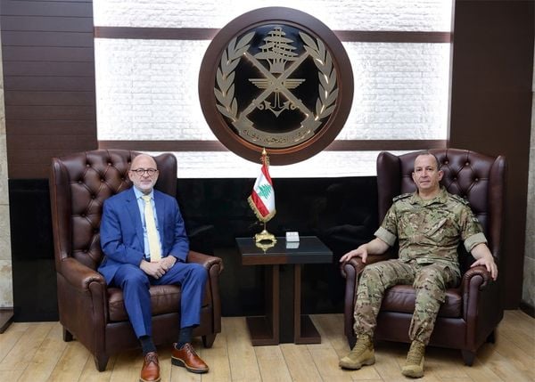 هيكل يبحث مع السفير السويدي التطورات في لبنان والمنطقة