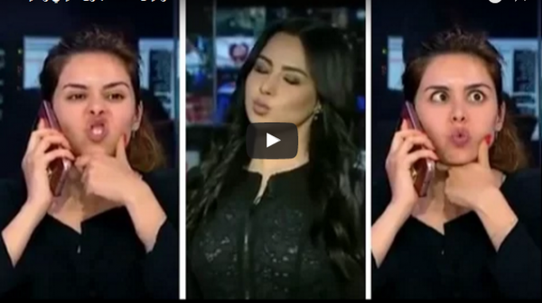 فيديو:  جنون مذيعي ومذيعات mbc خلف الكواليس