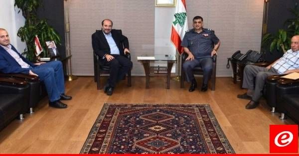 اللواء عثمان استقبل عقيص والمحافظ السابق لمؤسسة الروتاري
