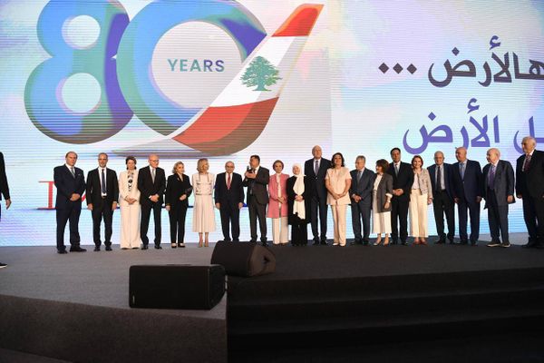 في عيدها الـ80 ... "الميدل إيست" تُطلق "فلاي بيروت" في ال2027... الحوت: سنتسلّم 6 طائرات جديدة<br />
سلام: هدفنا بناء دولة على أساس الكفاءة وتحفيز الاستثمار- رسامني: نعمل على إعادة تفعيل مطار القليعات