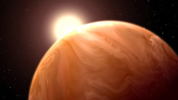 العثور على سحب على كوكب 