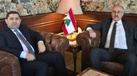 بتكليف من جنبلاط… عبدالله يبحث مع عكاوي شؤون الإغاثة في الشوف