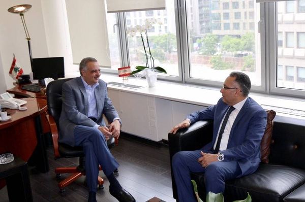 أرسلان عرض ملف المهجرين مع جنجنيان ووفود بلدية وجمعيات وإعلاميين