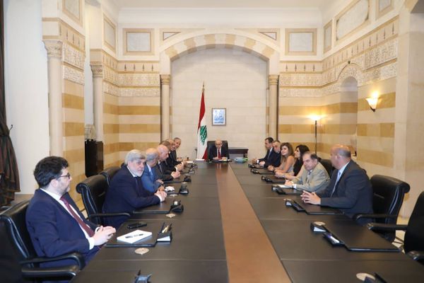 اجتماع أمني في السراي لمواكبة استئناف الصادرات إلى السعودية