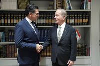 لقاء بين مرقص والسفير الاميركي عرض إصلاحات قانون الإعلام