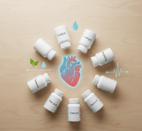 غذاء القلب: المعادن والفيتامينات الأساسيّة لنبض صحّي ومتوازن