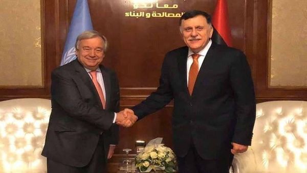 غوتيريش من طرابلس إلى بنغازي بحثا عن التهدئة