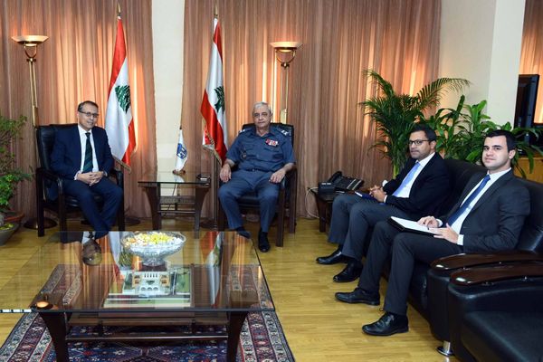 بصبوص استقبل سفيري مصر وكولومبيا