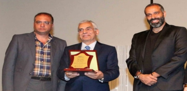 أرض المبدعين كرمت الدكتور خالد غطاس برعاية وزير الثقافة