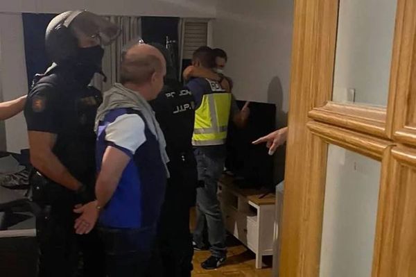 لحظة اعتقال الرئيس السابق للاستخبارات العسكرية الفنزويلية في مدريد