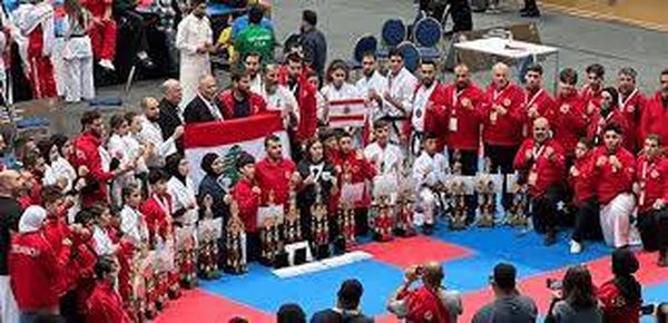 إنجاز لبناني في بطولة العالم للكيوكوشنكاي