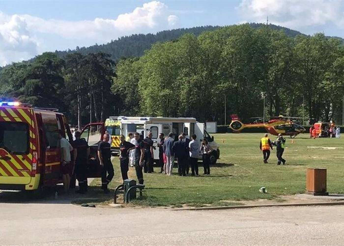 فيديو يُظهر منفّذ عملية الطعن في فرنسا.. هل هو عربي الجنسية؟