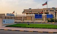 اضرار مادية في استهداف محطة كهرباء في الكويت