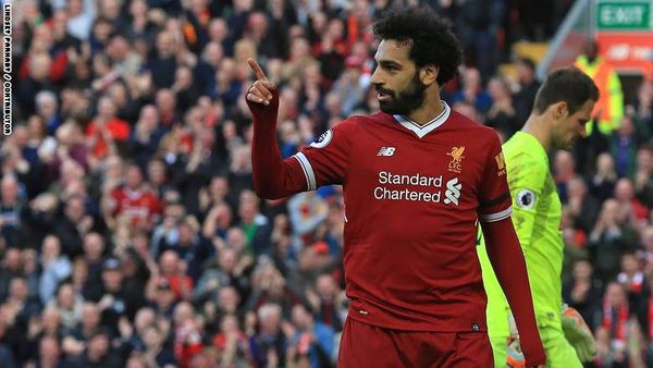 محمد صلاح ضمن التشكيلة المثالية للموسم الحالي من الدوري الإنجليزي