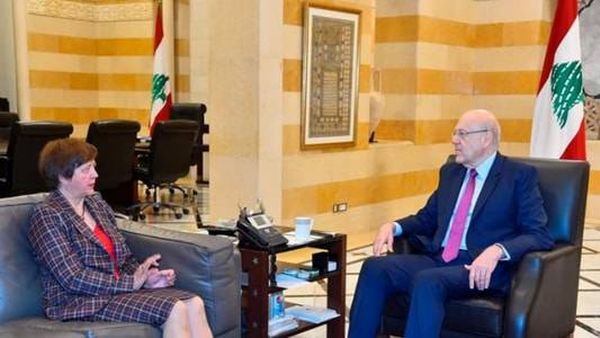 ماذا دار بين ميقاتي والمنسقة الخاصة للأمم المتحدة؟