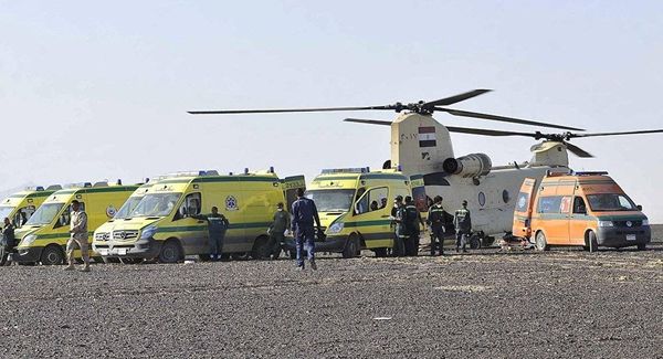 مصر: وصول 163 من جثامين ضحايا تحطم الطائرة الروسية إلى المشرحة
