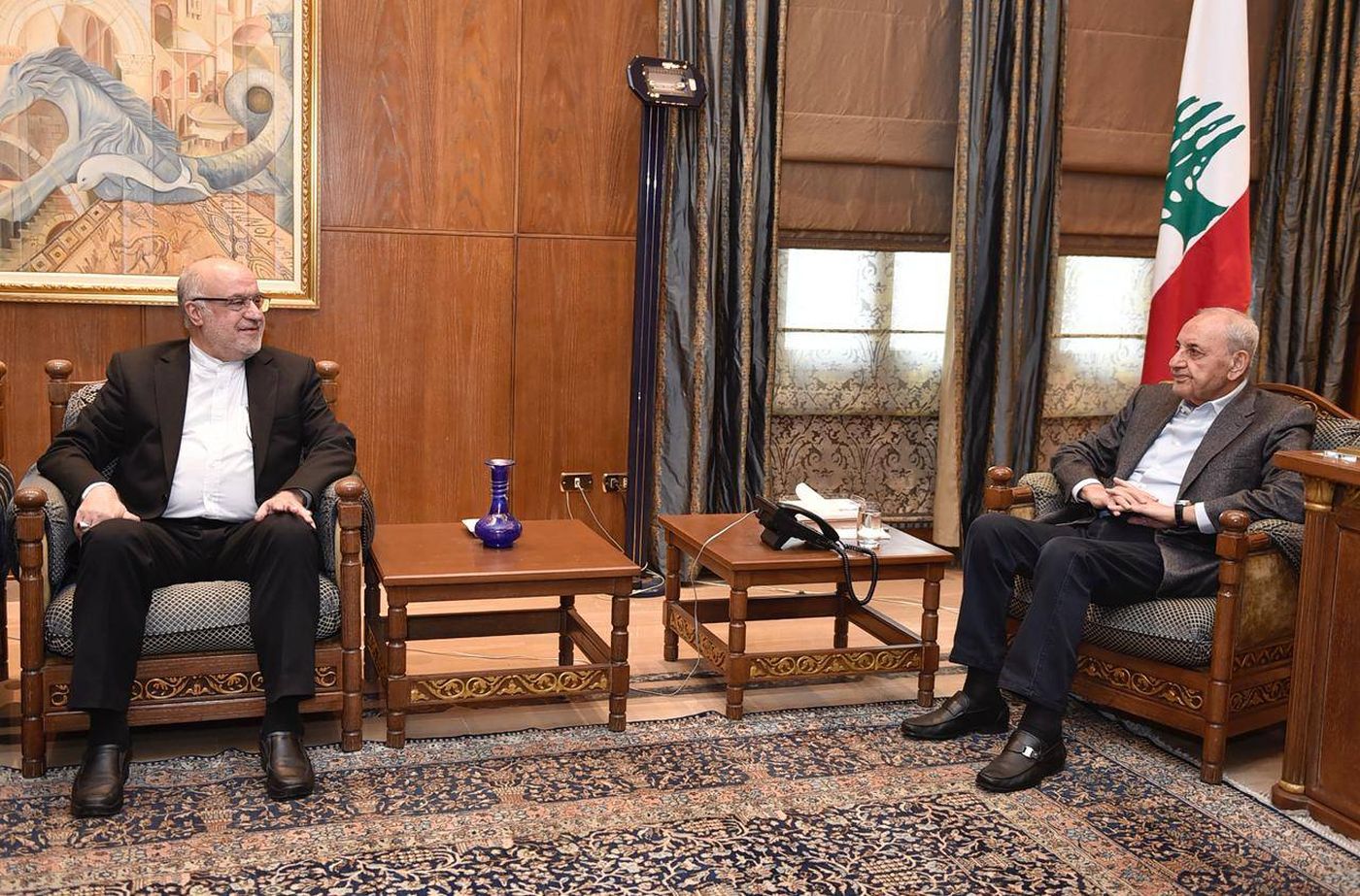 بري يستقبل السفير الايراني وكركي