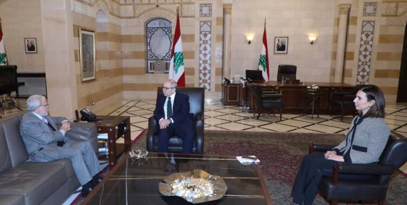 سلام يستقبل سفيري قطر وإسبانيا